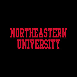 Northeastern University Basic Block Crewneck - Black