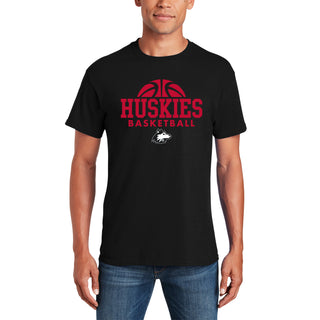 Northern Illinois University Huskies Basketball Hype Short Sleeve T Shirt - Black