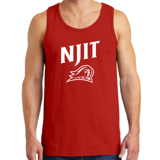 New Jersey Institute of Technology Arch Logo Tank Top - Red