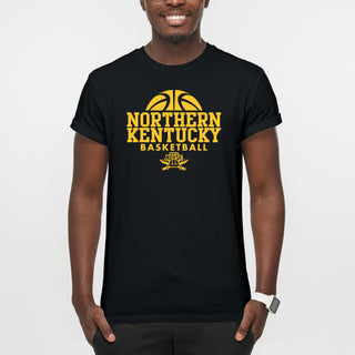 Northern Kentucky University Norse Basketball Hype Short Sleeve T Shirt - Black