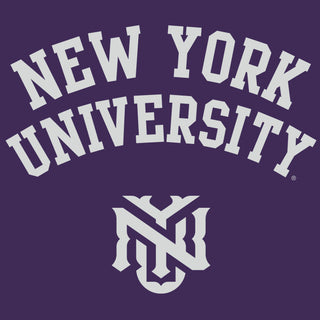 New York University Violets Arch Logo Hoodie