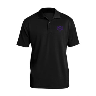 NYU Primary Logo LC EMB Polo
