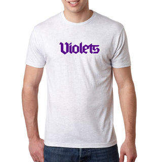 NYU Violets Wordmark Triblend T-Shirt