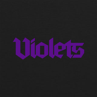 NYU Violets Wordmark Triblend T-Shirt
