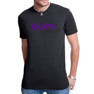 NYU Violets Wordmark Triblend T-Shirt