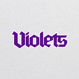 NYU Violets Wordmark Triblend T-Shirt