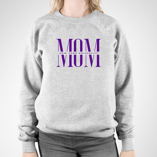 NYU Classic Mom Crewneck - Sport Grey
