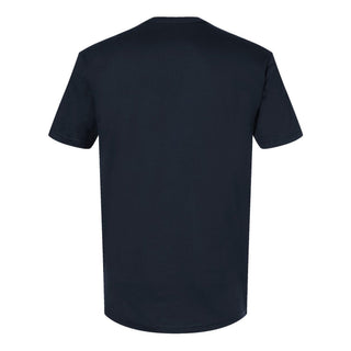 Michigan Wolverines Arch Logo Premium Cotton T-Shirt - Midnight Navy