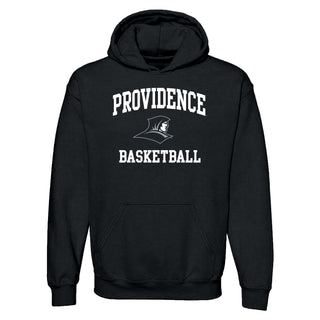 Providence Friars Arch Logo Basketball Hoodie - Black