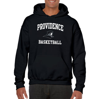 Providence Friars Arch Logo Basketball Hoodie - Black