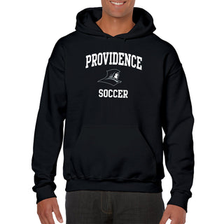 Providence Friars Arch Logo Soccer Hoodie - Black