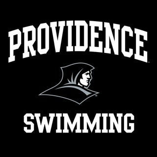 Providence Friars Arch Logo Swimming T-Shirt - Black