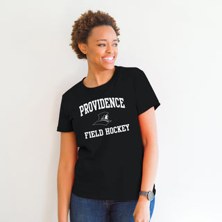 Providence Friars Arch Logo Field Hockey T-Shirt - Black