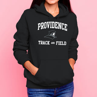 Providence Friars Arch Logo Track & Field Hoodie - Black