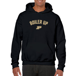 Purdue Boiler Up Arc JA BTB Fleece Hoodie - Black