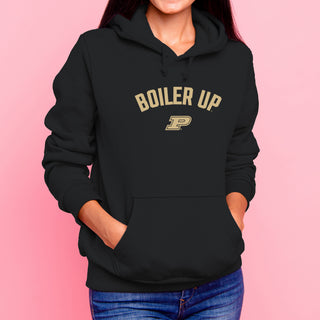 Purdue Boiler Up Arc JA BTB Fleece Hoodie - Black