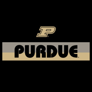 Purdue Split Bar NLA T-Shirt - Black