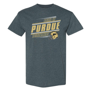 Purdue Boilermakers Action Cheer T-Shirt - Dark Heather