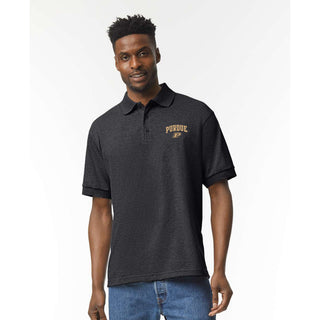 Purdue Arch Logo EMB Dryblend Jersey Polo
