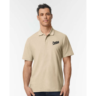 Purdue Script EMB Softstyle Pique Polo