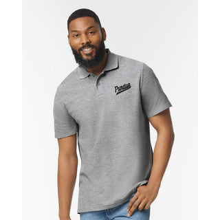 Purdue Script EMB Softstyle Pique Polo