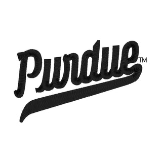 Purdue Script EMB Youth Dryblend Jersey Polo