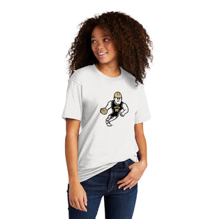 Purdue Pete Basketball Mascot Mark NLA T-Shirt - White