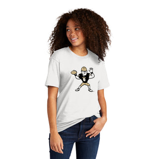 Purdue Pete Football Mascot Mark NLA T-Shirt - White