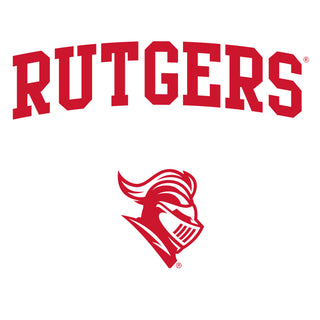 Rutgers University Scarlet Knights Arch Logo Women's T-Shirt - White