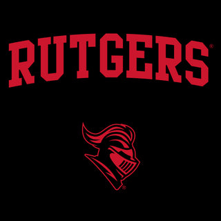 Rutgers University Scarlet Knights Arch Logo Long Sleeve T-Shirt - Black