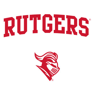 Rutgers University Scarlet Knights Arch Logo Long Sleeve T-Shirt - White