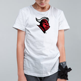 Rutgers University Scarlet Knights Primary Logo Youth T-Shirt - White