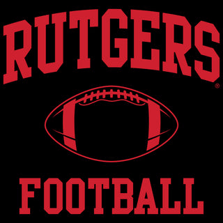 Rutgers Scarlet Knights Classic Football Arch T-Shirt - Black