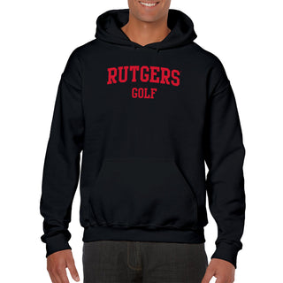 Rutgers Scarlet Knights Arch Logo Golf Hoodie - Black