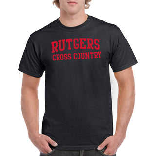 Rutgers Scarlet Knights Arch Logo Cross Country T-Shirt - Black