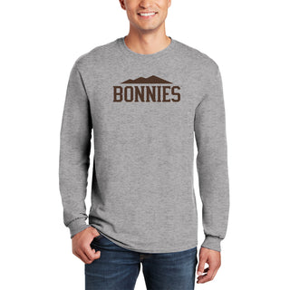 St. Bonaventure Secondary Logo Longsleeve - Sport Grey
