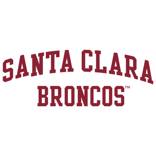 Santa Clara Broncos Arch Logo Hoodie