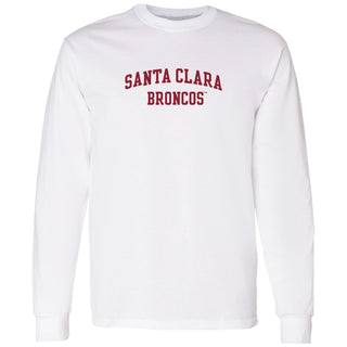 Santa Clara Broncos Arch Logo Long Sleeve