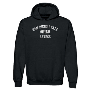 San Diego State Aztecs Athletic Arch Hoodie - Black
