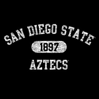 San Diego State Aztecs Athletic Arch Hoodie - Black