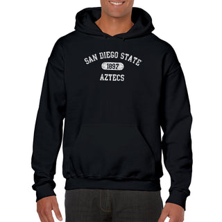 San Diego State Aztecs Athletic Arch Hoodie - Black