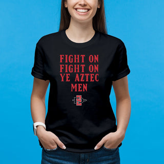 San Diego State Aztecs Fight Song Sport T-Shirt - Black