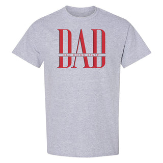 San Diego State Aztecs Classic Dad T-Shirt - Sport Grey