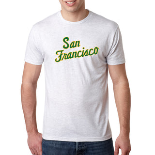San Francisco Dons Script Logo NLA Triblend T-Shirt