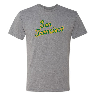 San Francisco Dons Script Logo NLA Triblend T-Shirt