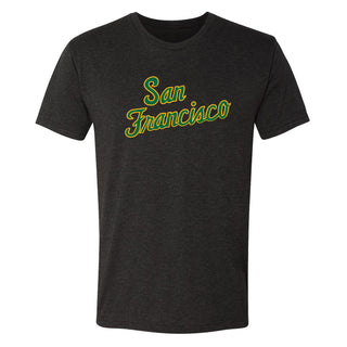 San Francisco Dons Script Logo NLA Triblend T-Shirt