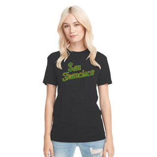 San Francisco Dons Script Logo NLA Triblend T-Shirt