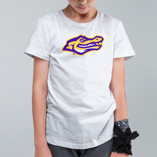 San Francisco State University Gators Primary Logo Youth T-Shirt - White