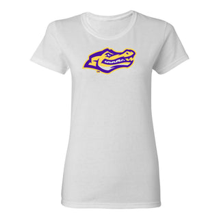 San Francisco State University Gators Primary Logo Women's T-Shirt - White