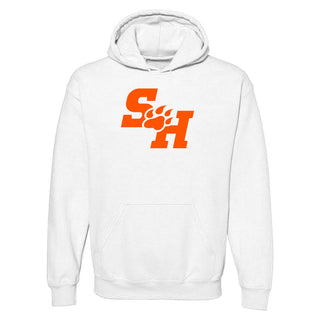 Sam Houston State University Bearkats Primary Logo Hoodie - White
